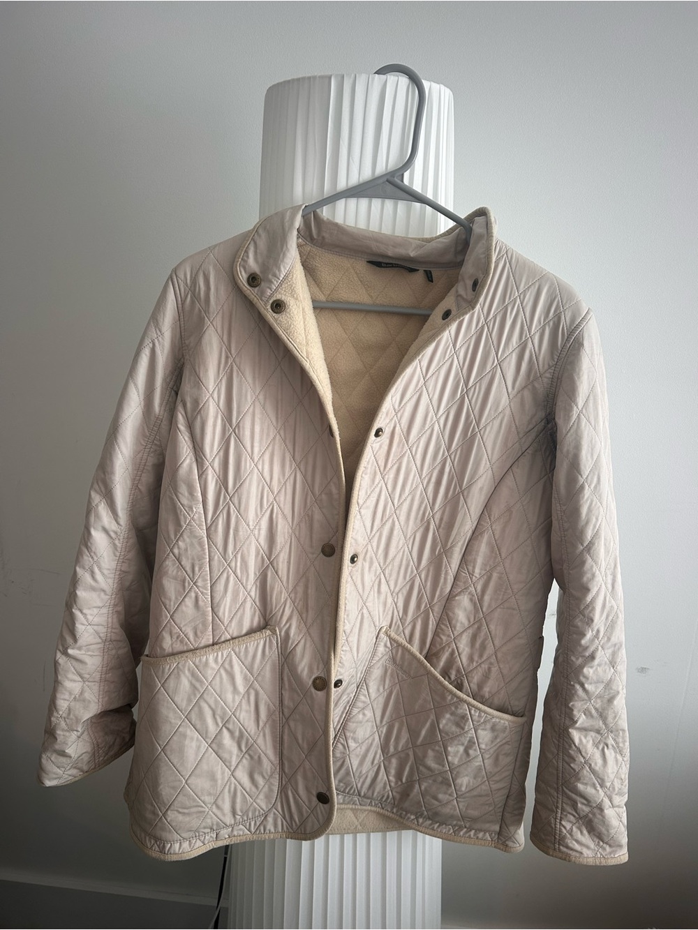 Barbour Quilted Lightweight Jacket - Cream